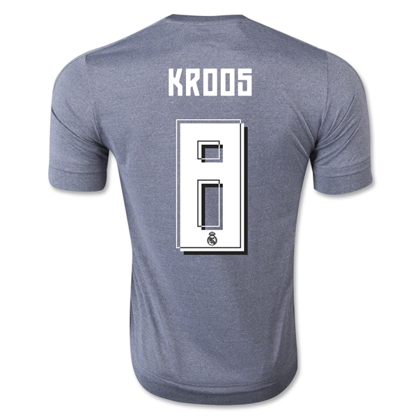 Real Madrid 2015-16 KROOS #8 Away Soccer Jersey